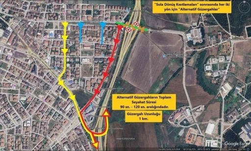 Bursa&rsquo;da trafik d&uuml;zenlemesi
