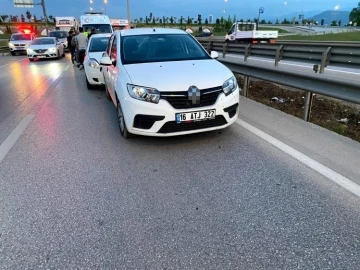 Bursa’da zincirleme kaza: 3 yaralı

