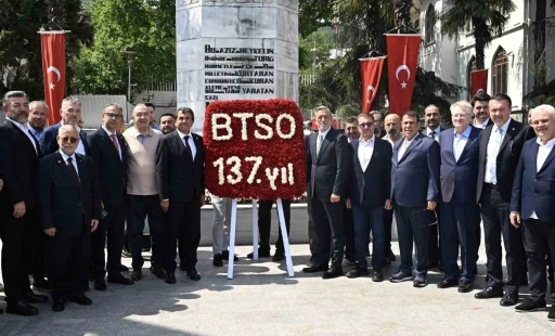 Bursa iş d&uuml;nyasının &ccedil;atı kuruluşu BTSO 137 yaşında
