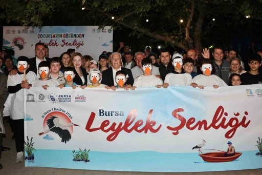 ‘Bursa Leylek Şenliği’ büyük bir coşkuyla başladı
