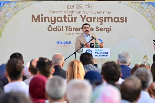 Bursa&rsquo;nın fethi minyat&uuml;rle hayat buldu

