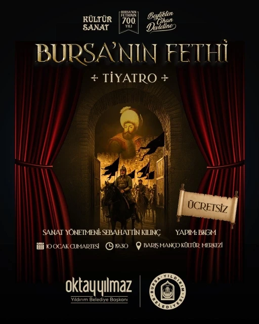 Bursa&rsquo;nın fethi Yıldırım&rsquo;da konuşulacak
