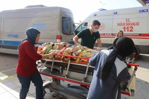 Bursa Şehir Hastanesi’nde gerçeğini aratmayan deprem ve yangın tatbikatı
