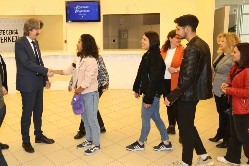BUÜ ailesi bayramlaştı
