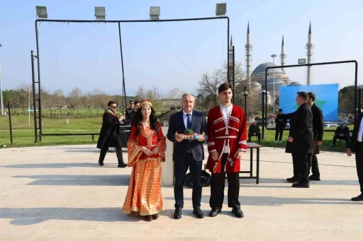 BU&Uuml;&rsquo;de "Nevruz" geleneği unutulmadı
