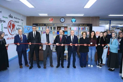BU&Uuml;&rsquo;de T&uuml;rk Tarih Kurumu 100. Yıl Kitaplığı kuruldu
