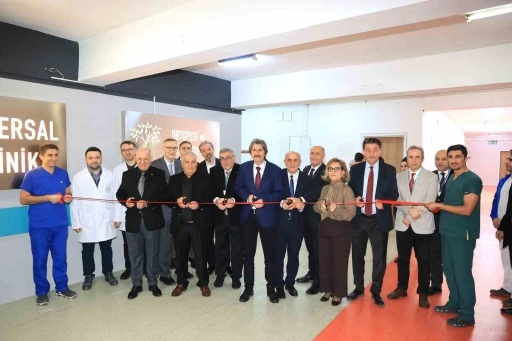 BU&Uuml; Hastanesinin ikinci ortopedi kliniği hizmete a&ccedil;ıldı
