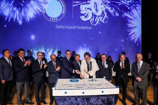 BUÜ’nün 50. kuruluş yıldönümü coşkuyla kutlandı
