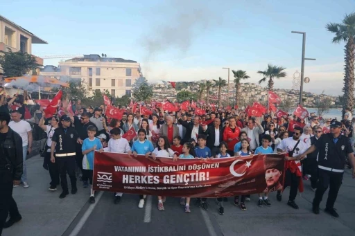 B&uuml;y&uuml;k&ccedil;ekmece&rsquo;de 19 Mayıs coşkuyla kutlandı
