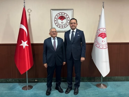 B&uuml;y&uuml;kkılı&ccedil;&rsquo;tan &rsquo;yatırım ve proje&rsquo; odaklı Ankara temasları
