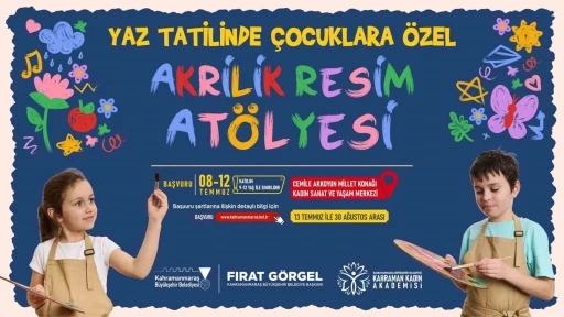 B&uuml;y&uuml;kşehir&rsquo;den &ccedil;ocuklara yaz tatilinde sanat desteği
