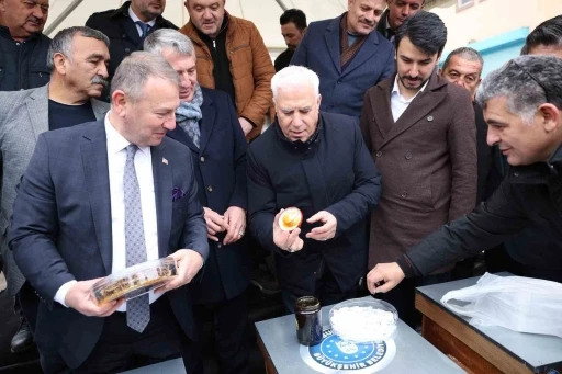 B&uuml;y&uuml;kşehir&rsquo;den dağ y&ouml;resine arı kovanı desteği
