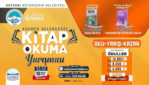 B&uuml;y&uuml;kşehir&rsquo;den kitap sevgisini b&uuml;y&uuml;ten yarışma
