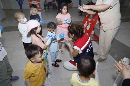 Büyükşehir’den lösemi tedavisi gören çocuklara moral
