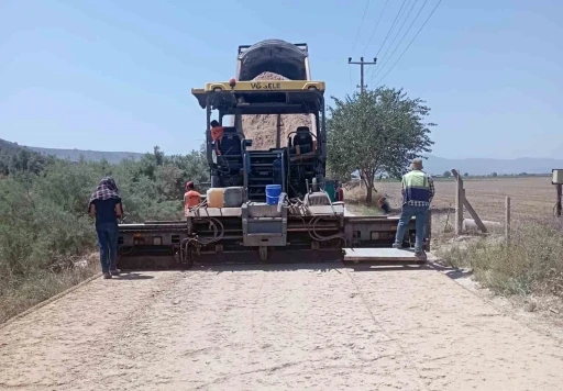 Muğla Büyükşehir'den Kırsal Mahallelere Yol Yatırımı