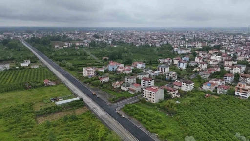 B&uuml;y&uuml;kşehir&rsquo;den Terme&rsquo;nin ulaşım altyapısına g&uuml;&ccedil;l&uuml; katkı
