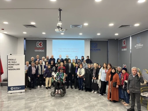 Büyükşehir’den yaşlı hakları konulu seminer