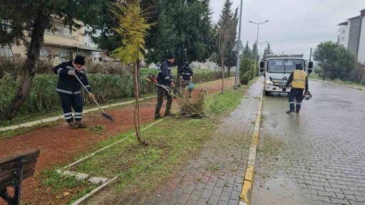 B&uuml;y&uuml;kşehir ekiplerinden Nazilli y&uuml;r&uuml;y&uuml;ş yolunda bakım &ccedil;alışması
