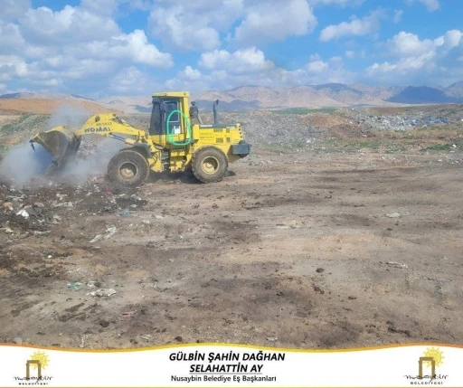 Büyükşehir hizmet yapıyor, Nusaybin belediyesi sahipleniyor
