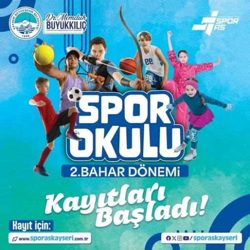 B&uuml;y&uuml;kşehir&rsquo;in 2. Bahar Spor Okulları kayıtları başladı
