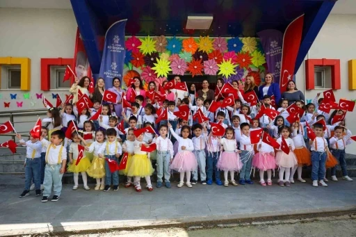 B&uuml;y&uuml;kşehir&rsquo;in &Ccedil;ocuk Gelişim Merkezleri&rsquo;nde 23 Nisan etkinlikleri d&uuml;zenlendi
