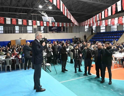 B&uuml;y&uuml;kşehir&rsquo;in g&ouml;n&uuml;l sofrası T&uuml;rkoğlu&rsquo;nda kuruldu
