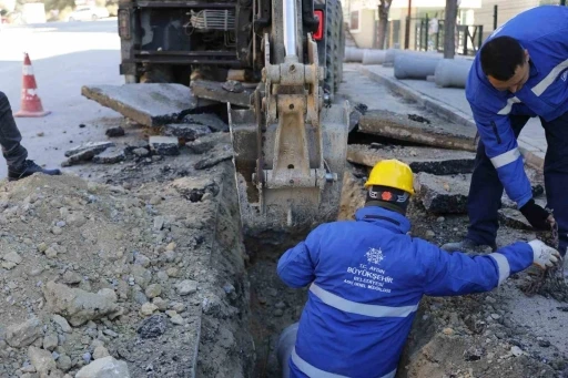 B&uuml;y&uuml;kşehir&rsquo;in Kuşadası&rsquo;nda altyapı &ccedil;alışmaları s&uuml;r&uuml;yor
