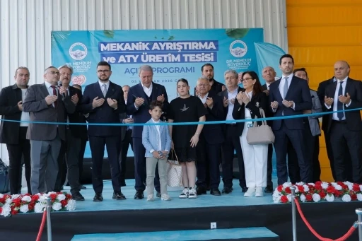 B&uuml;y&uuml;kşehir&rsquo;in Mekanik Ayırma ve ATY &Uuml;retim Tesisi a&ccedil;ıldı
