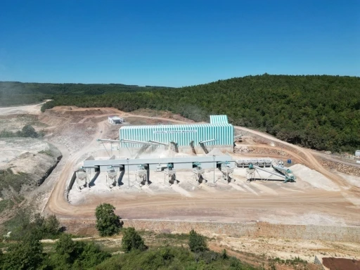 Büyükşehir’in tesisinde saatte 500 ton PMT üretiliyor

