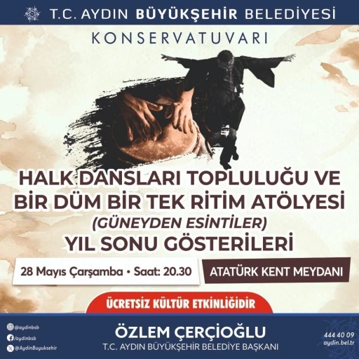 Büyükşehir konservatuvarından yıl sonu gösterisine davet
