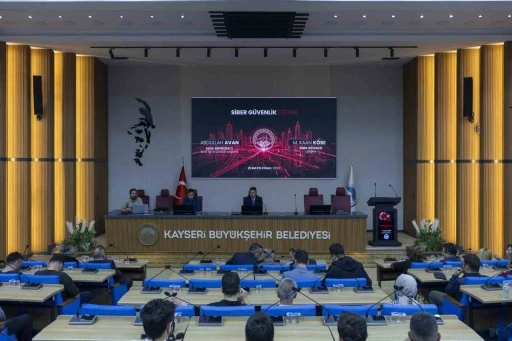 B&uuml;y&uuml;kşehir personeline &rsquo;Siber g&uuml;venlik ve farkındalık eğitimi"
