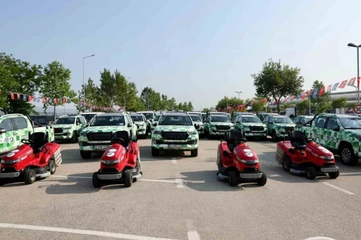 Büyükşehir, Tarım Peyzaj A.Ş. filosunu güçlendirdi
