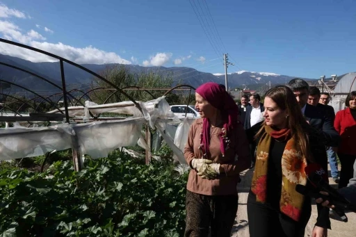 B&uuml;y&uuml;kşehirden 121 &ccedil;ift&ccedil;iye 212 bin 400 metrekare sera naylonu desteği
