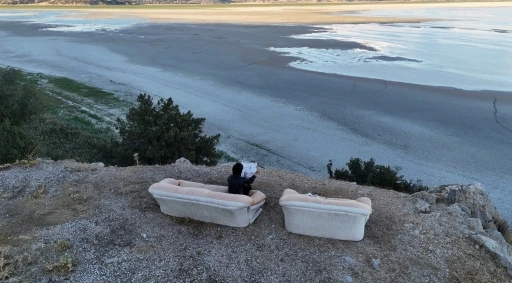 Buzul çağından bu yana Eğirdir Gölü ilk kez ikiye bölündü
