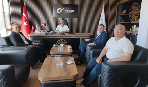 &Ccedil;akmak&rsquo;tan Kahta Gazeteciler ve Yazarlar Cemiyeti&rsquo;ne ziyaret
