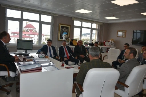 Çakmur’dan yeni ilçe müdürlerine başarı diledi
