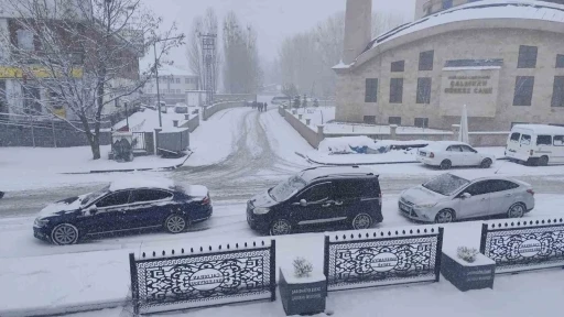 &Ccedil;aldıran&rsquo;da bahar beklenirken kış geri d&ouml;nd&uuml;