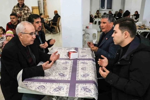 &Ccedil;ameli Belediyesinin iftar sofrası Karabayır&rsquo;da kuruldu
