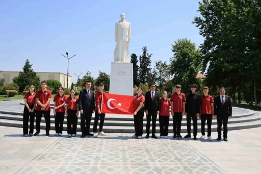 &Ccedil;ameli heyeti, Kardeş Şehir protokol&uuml; kapsamında Azerbaycan&rsquo;da temaslarda bulundu
