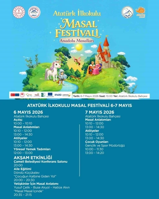 &Ccedil;ameli&rsquo;nde Masal Festivali başlıyor
