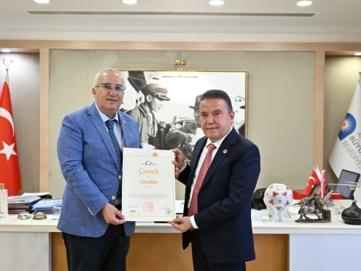 Çameli’nden Başkan Böcek’e ‘Sakin Şehir’ teşekkürü
