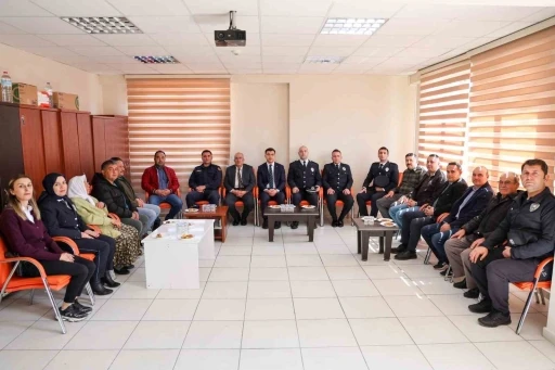 &Ccedil;ameli protokol&uuml;nden 10 Nisan&rsquo;da polislere anlamlı ziyaret
