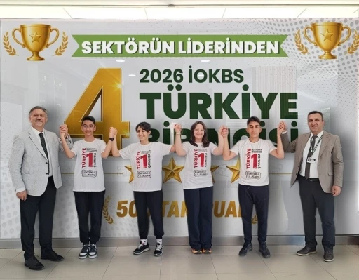 &Ccedil;amlıca Koleji bursluluk sınavına damga vurdu: 4 T&uuml;rkiye birincisi
