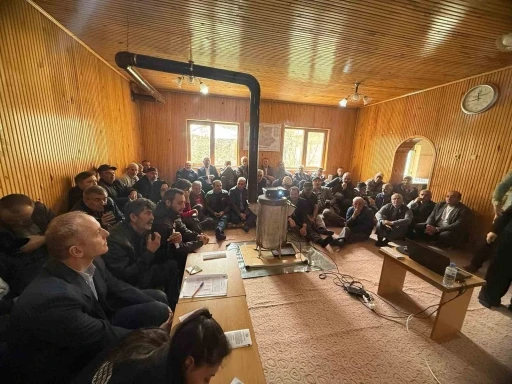 &Ccedil;amlıkoz ve Bayraktar&rsquo;daki HES projesi i&ccedil;in halkın g&ouml;r&uuml;şleri alındı
