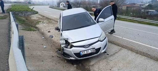 &Ccedil;an&rsquo;da trafik kazası: 1 yaralı
