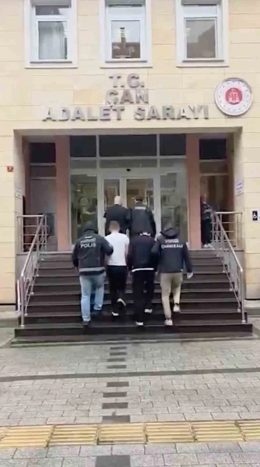 &Ccedil;an&rsquo;da uyuşturucu operasyonunda 4 tutuklama
