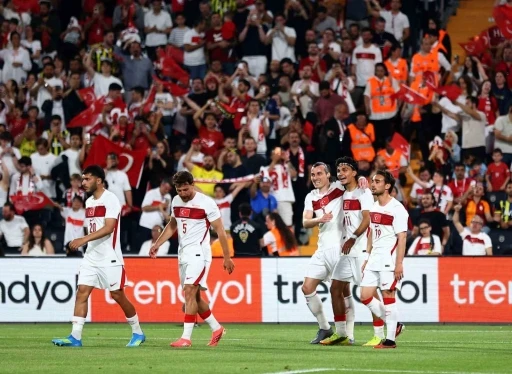 Can Uzun, A Milli Takım&rsquo;da ilk gol&uuml;n&uuml; attı
