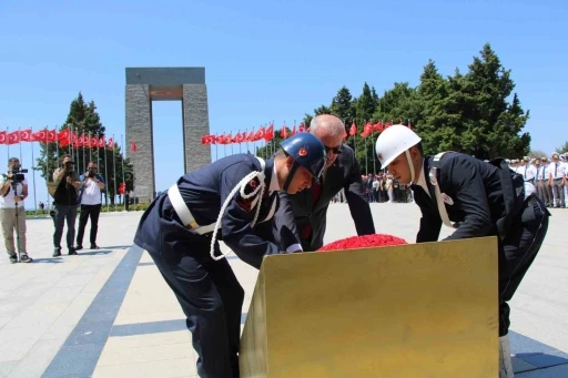 Çanakkale’de 15 Temmuz şehitleri, ’Şehitler Abidesi’nde anıldı

