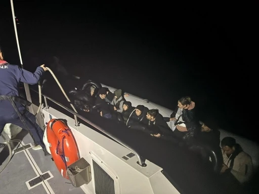 &Ccedil;anakkale&rsquo;de 34 ka&ccedil;ak g&ouml;&ccedil;men yakalandı
