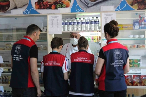 Çanakkale’de ’genç gıda denetçileri’ okullarda kantinleri denetledi

